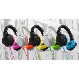 Pioneer DJ HDJ-CUE1BT-W Auriculares Bluetooth DJ Profesional Blancos